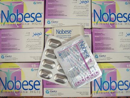 Buy Nobese (Sibutramine) 15mg capsule online.